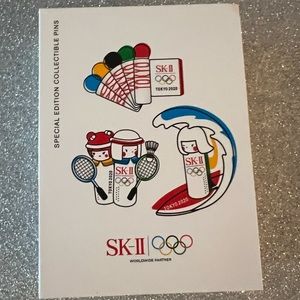 SKII olympic pins rare collectible SK-II 2022 Japan